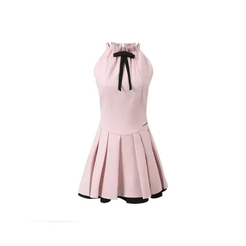 ABCMININ Sleeveless Dress Women's Pink
