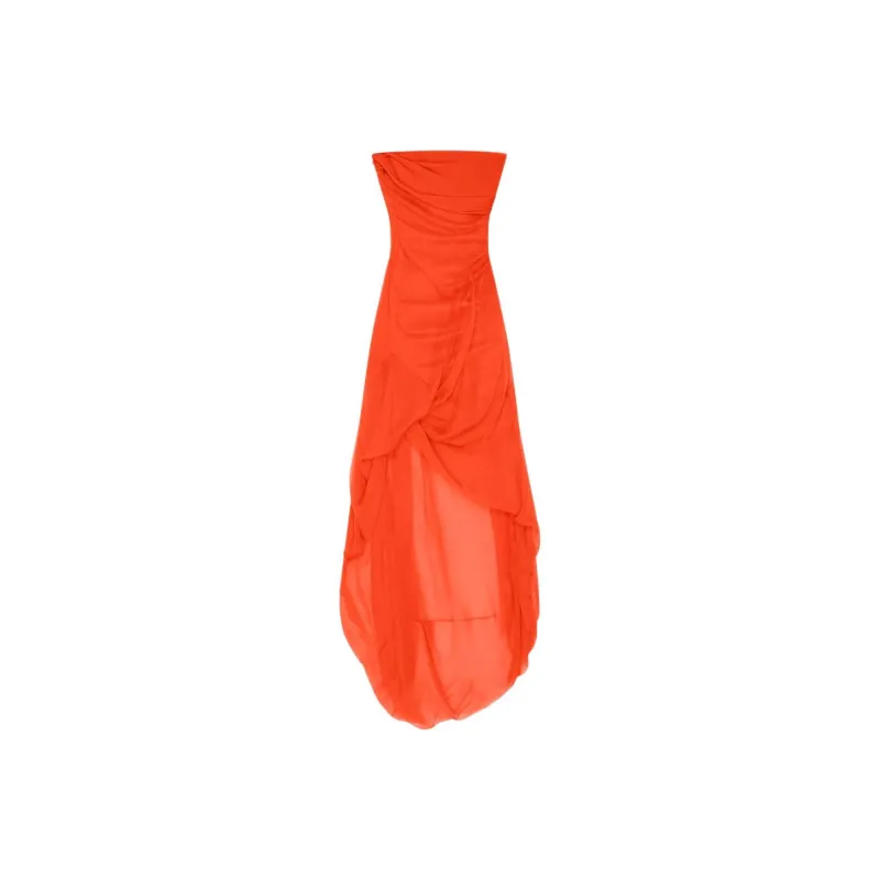 Givenchy Sleeveless Dress Women's Orange-0