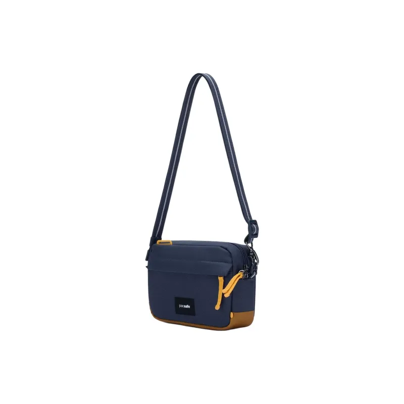 PACSAFE Recycled Polyester Shoulder Bag Unisex Marine Blue-3