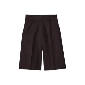 COS Casual Shorts Women's Dark Brown