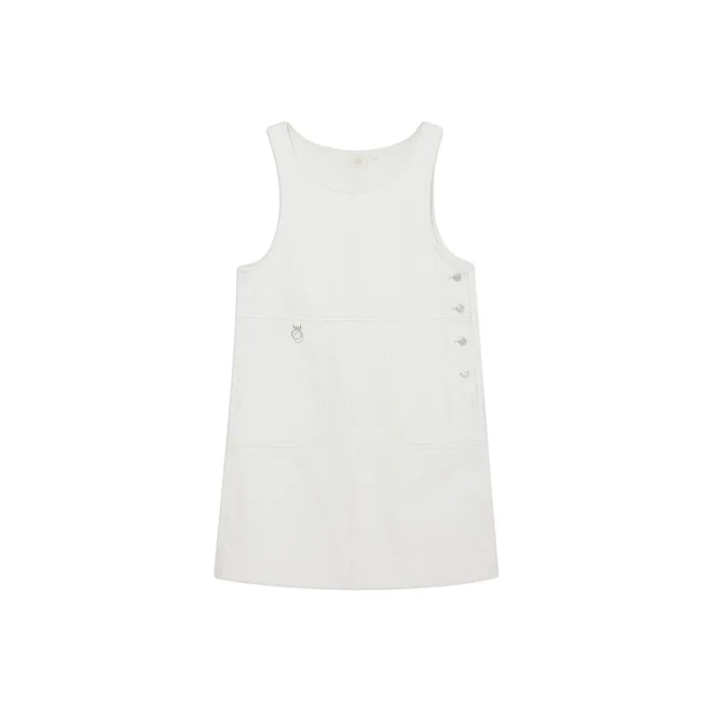 COVERNAT Sleeveless Dress Women's Ivory-0