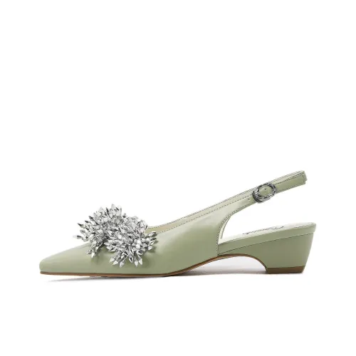 CAMEIDO Casual Single Shoes Women's Green