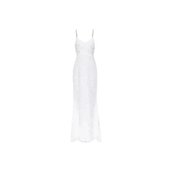 Self-portrait Embellished Spaghetti-Strap Dress