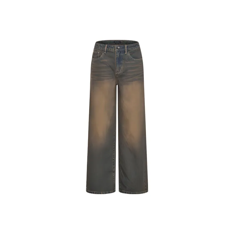 URBAN REVIVO Jeans Women's Dark Gray Blue-0