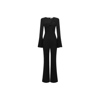 Diane Von Furstenberg SS24 Jumpsuit Women's Black