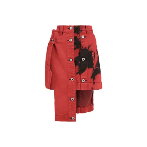 shoes jenny fairy ls5523 06 black Denim Short Skirts Women's Red
