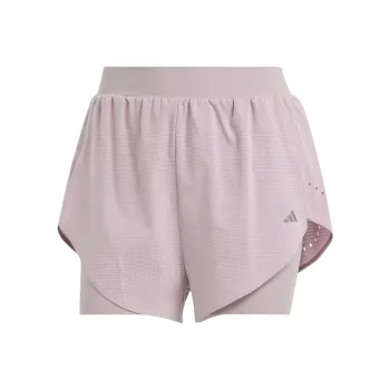 Adidas Designed For Training Heat.Rdy Hiit 2 In 1 Shorts Sports Shorts Women's Light Purple