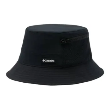 Columbia Nylon Bucket Hats Unisex Black