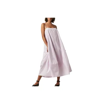 FREE PEOPLE Struttin' Midi Dress Slip Dresses Women's Lavender Light/Light Purple