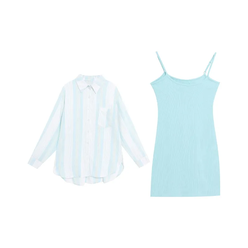 WOWI Two Piece Skirt Sets Women's-0