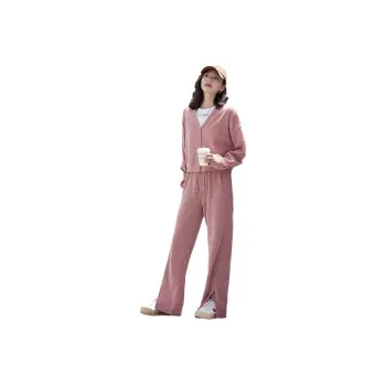Dme Casual Suits Women's Clothing Sets Cameo Brown Pink