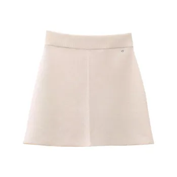 HERMES Casual Short Skirts Women's White