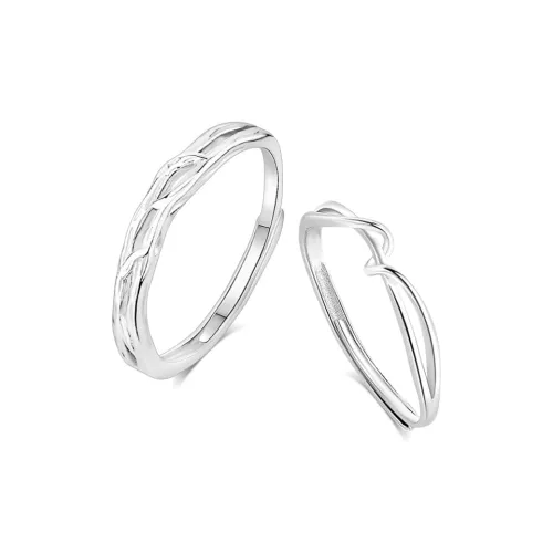 BLANK IN BLANK Sterling Silver Rings Unisex