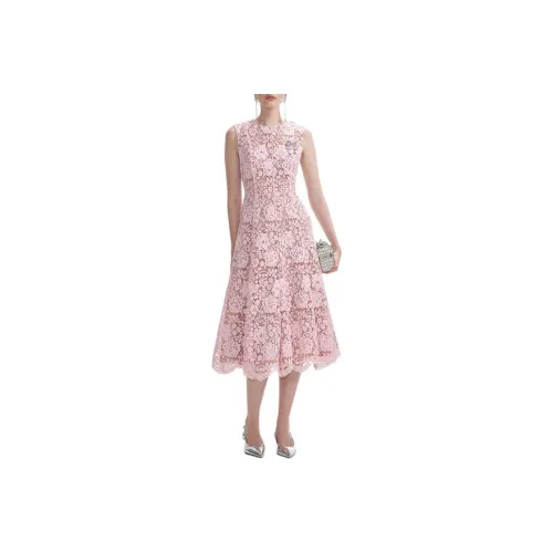 Self portrait Sleeveless Dress Women's Pink