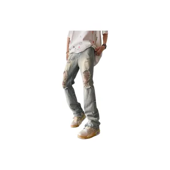 FASTFISH Jeans Unisex Yellow Mud