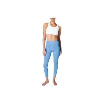 Sweaty Betty Athletic Trousers Women's Blue Background With Mother-Of-Pearl Relief