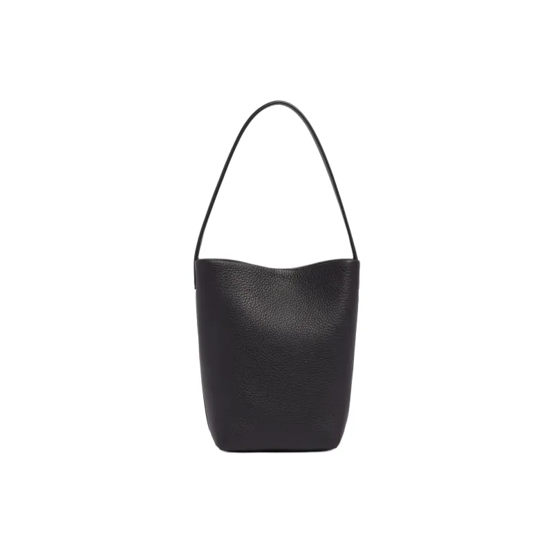 THE ROW N/S Park Leather Tote Bag, Shopping Bag, Handbag Small Size Men's Black-2