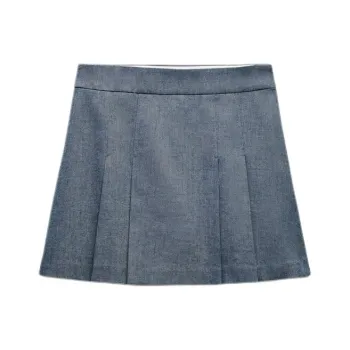 ZARA Casual Shorts Women's Blue/Indigo