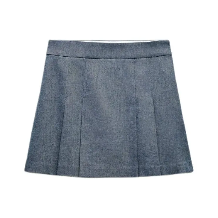 ZARA Casual Shorts Women's Blue/Indigo-0