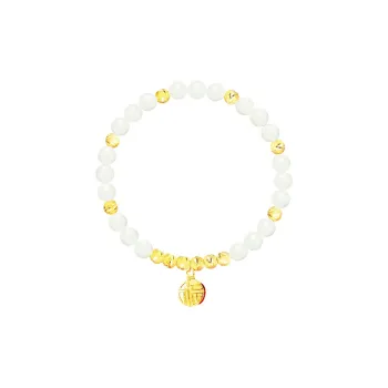 GANGCUI Bracelets Green Jade Unisex