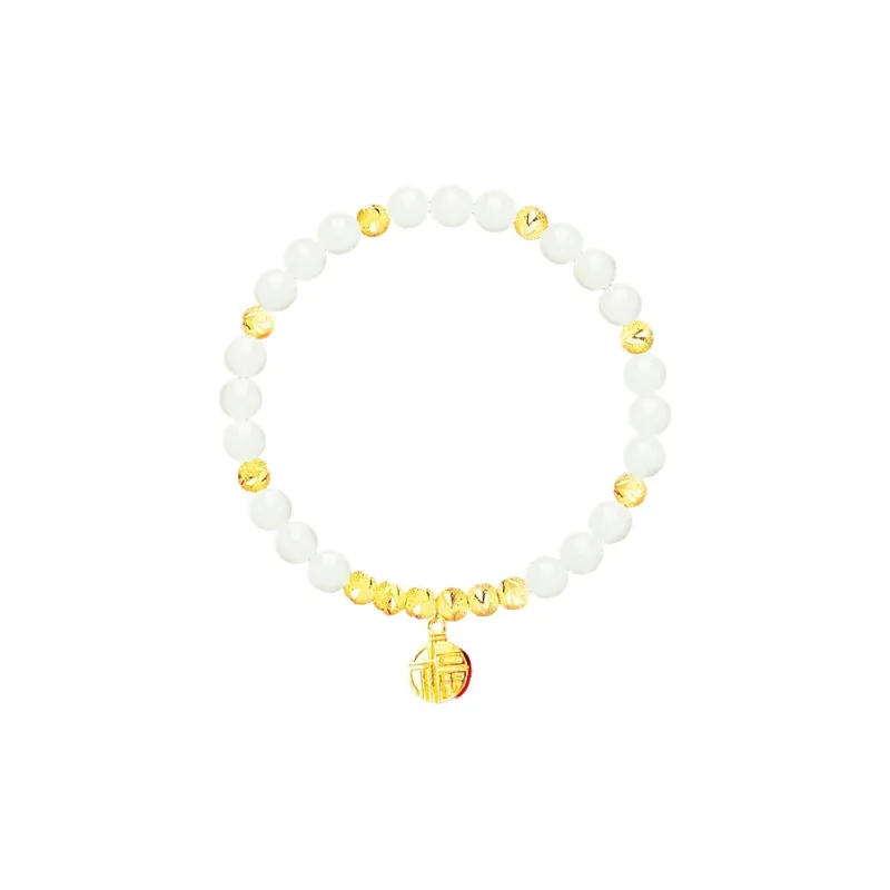 GANGCUI Bracelets Green Jade Unisex-0