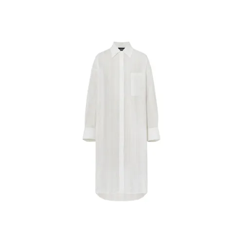 MOCO Long Sleeved Dresses Women's Natural White