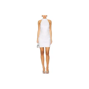 Rotate Sleeveless Dress Women's White