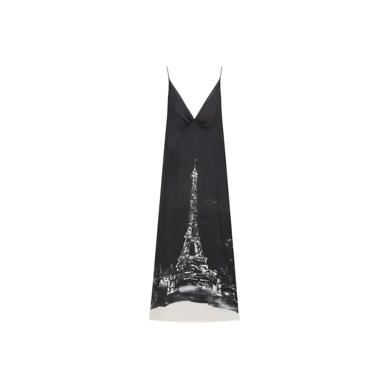 DIOR Slip Dresses Women's Black-0