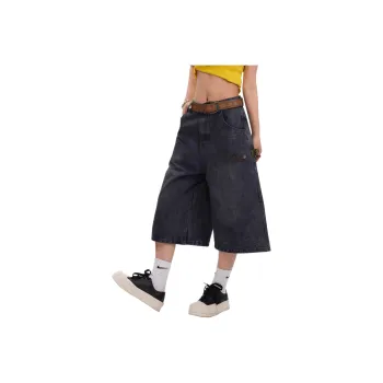 KVIV Denim Shorts Men Blue 