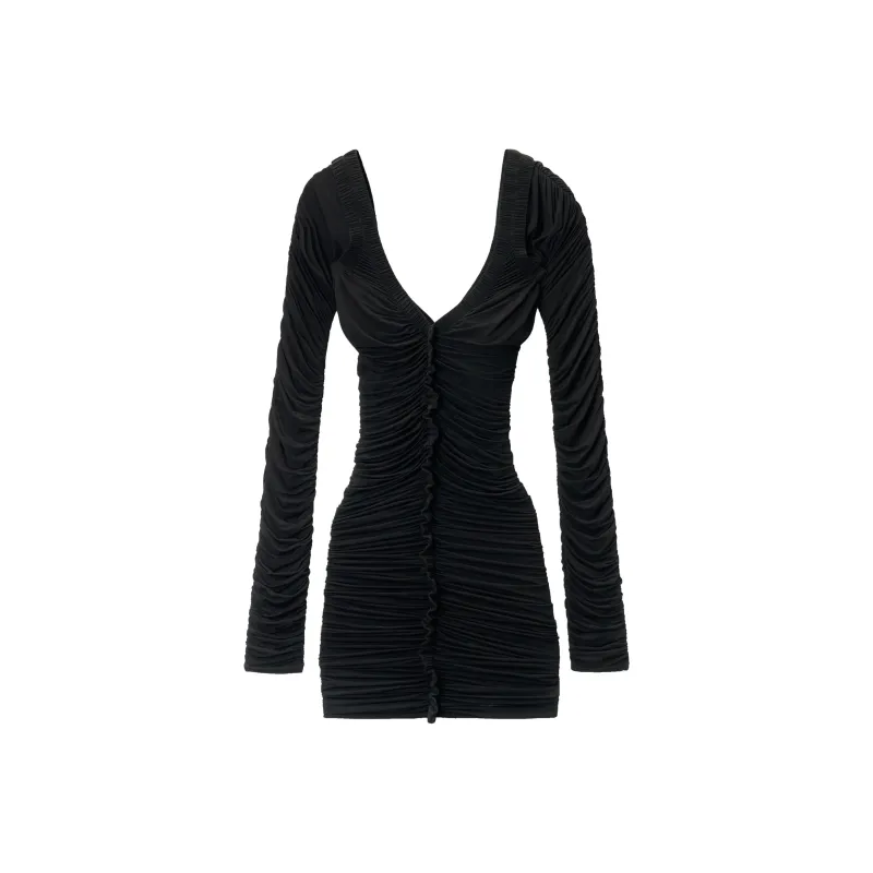 Alexander Wang Ruched Mini Dress-0