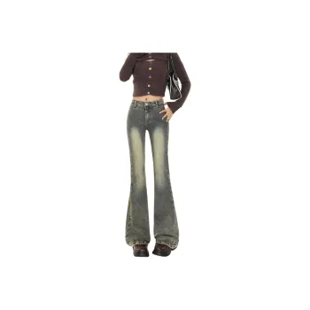 Wen Shan Jeans Women's Nostalgic Blue
