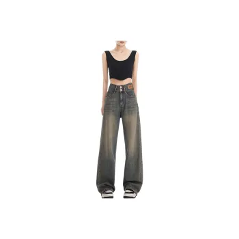 Weixi Jeans Women's Washed Color
