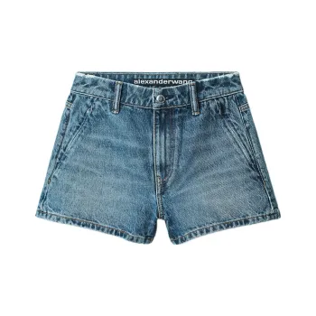 Alexander Wang Denim Shorts Women's Indigo