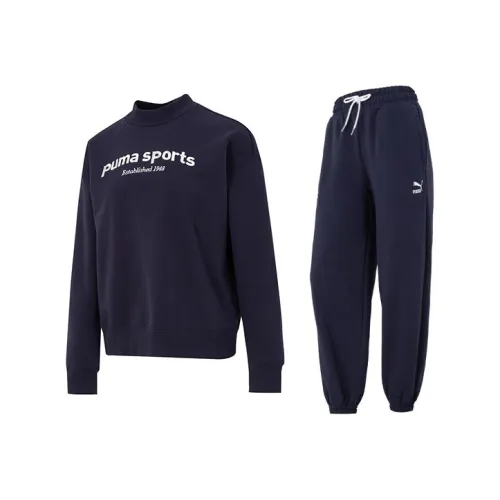 PUMA Casual Suit Women's Navy Blue