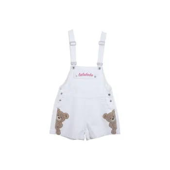 LALABOBO Denim Shorts Women's White Denim
