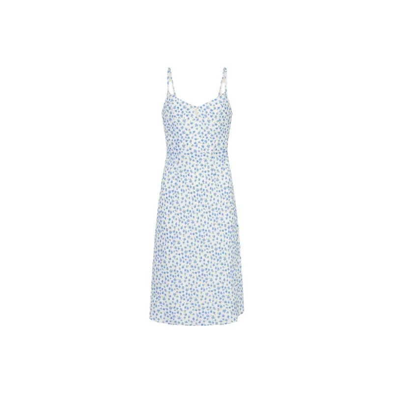 Rouje NESSA DRESS Slip Dresses Women's Blue-0