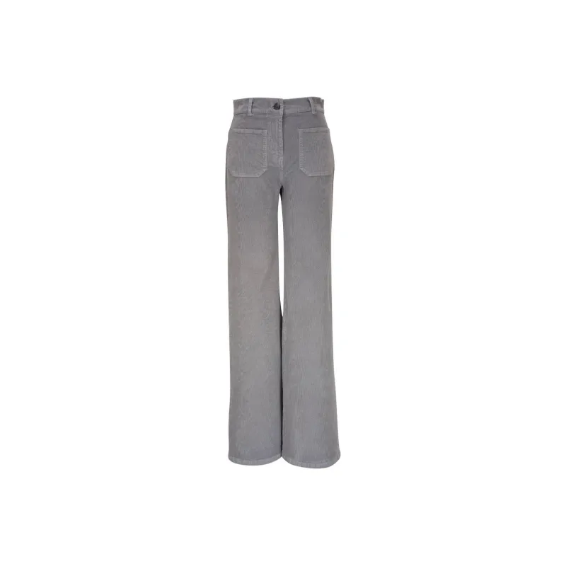 NILI LOTAN High-waisted Denim Trousers-0