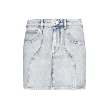 ISABEL MARANT ETOILE Denim Mini Skirt