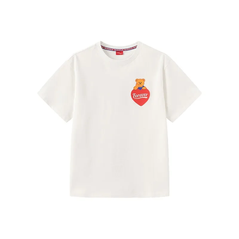 Wiggle Wiggle Printed Crew Neck T Shirt Women's-0