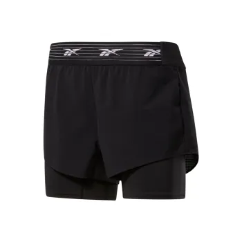 Reebok Ts Epic Short 2 In 1 Sports Shorts Women's Black