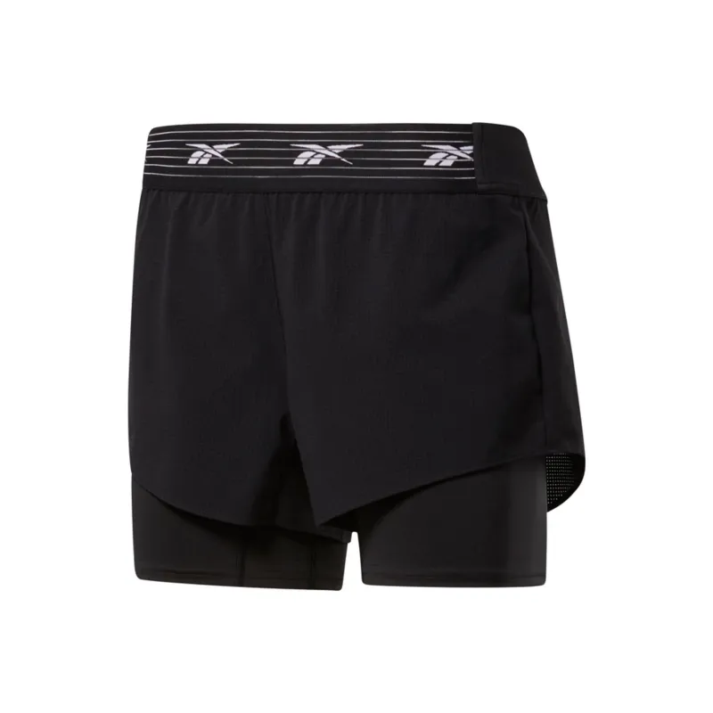 Reebok Ts Epic Short 2 In 1 Sports Shorts Women's Black-0