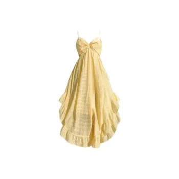 ARIADNAW STUDIO Slip Dress Women's Yellow