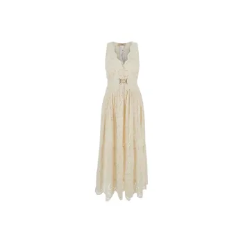Twinset Broderie anglaise Maxi Dress