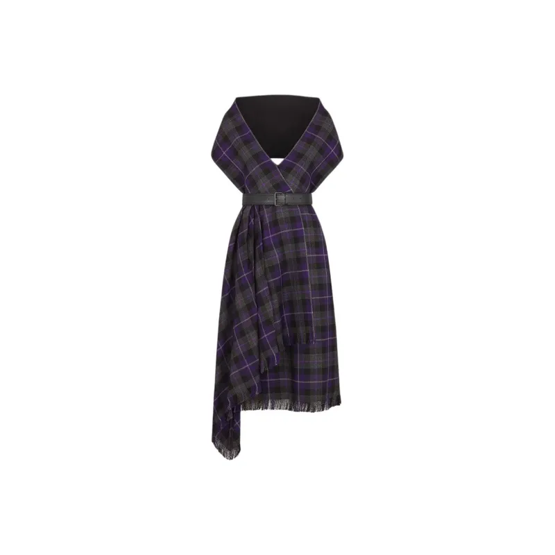 DIOR Mid Length Belted Dress-0