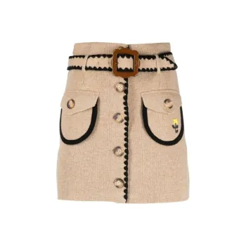 CORMIO Helga 3.0 Belted Knitted Mini Skirt