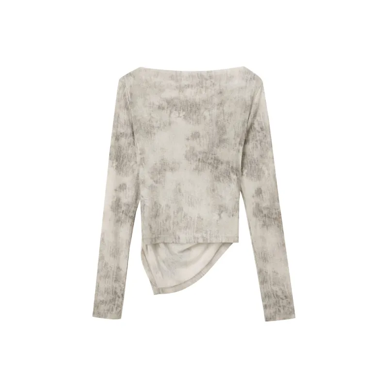 3COLOUR T Shirt Women's Silent Gray Blended-1