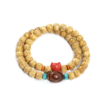 MUUSI Star Moon Bodhi Seeds Bracelets Unisex