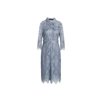 ROEYSHOUSE Long Sleeved Dresses Women's Dusty Blue
