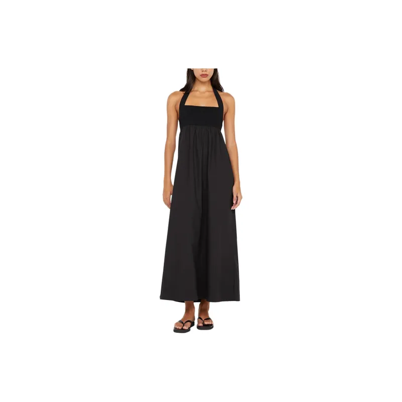 BEC+BRIDGE ILUKA MAXI DRESS Slip Dress Women's BLACK/Black-0