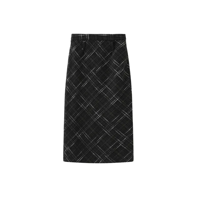 A11·N22 Casual Long Skirts Women's Red-2